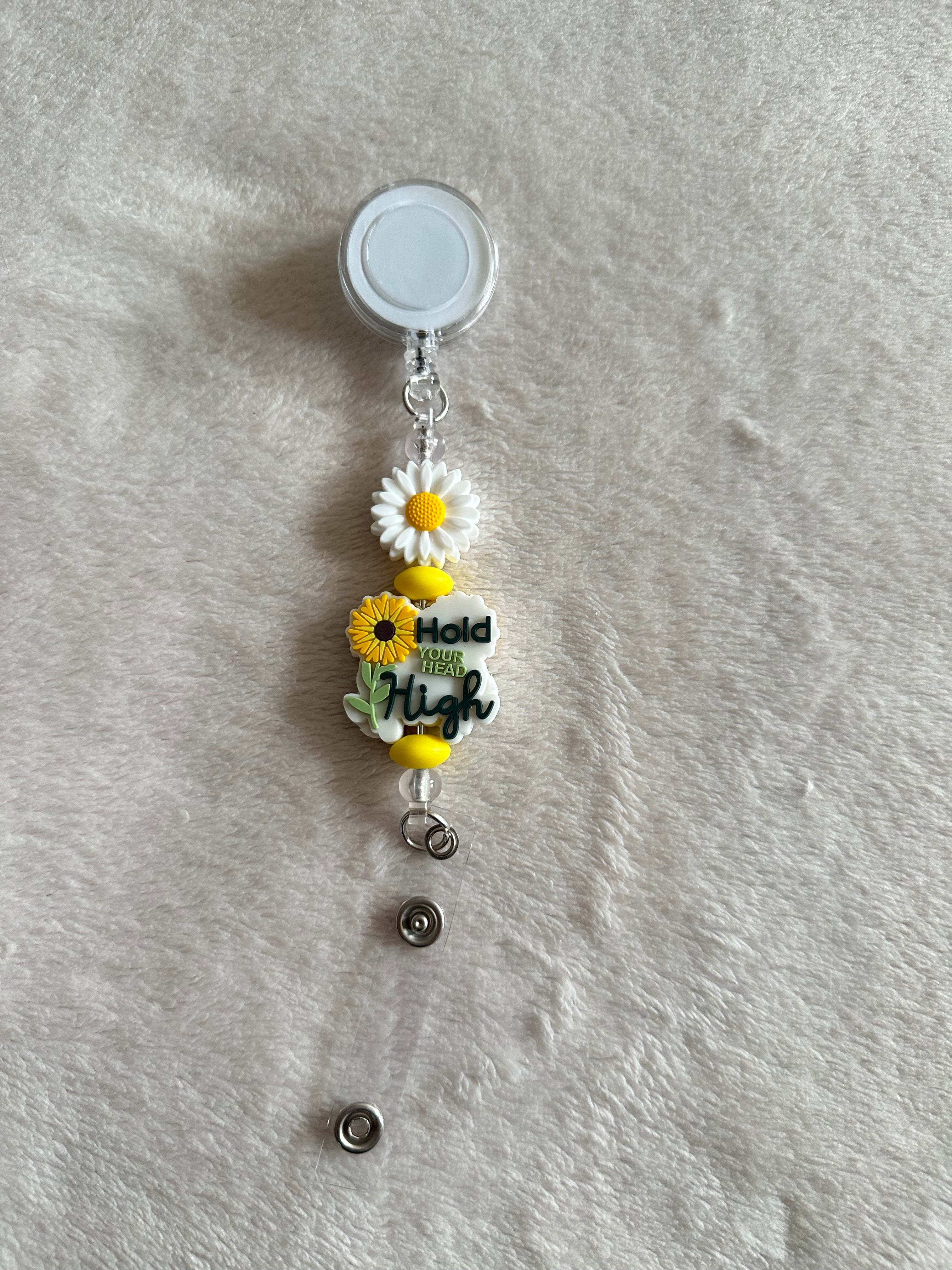 Hold your head high retractable ID holder