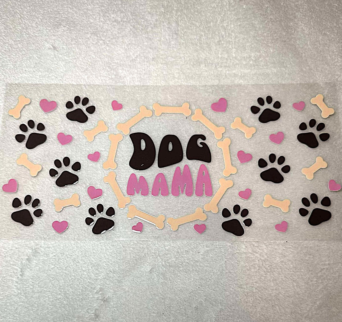 Dog mom decal 1