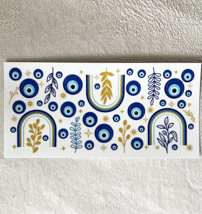 Evil eye decal 1