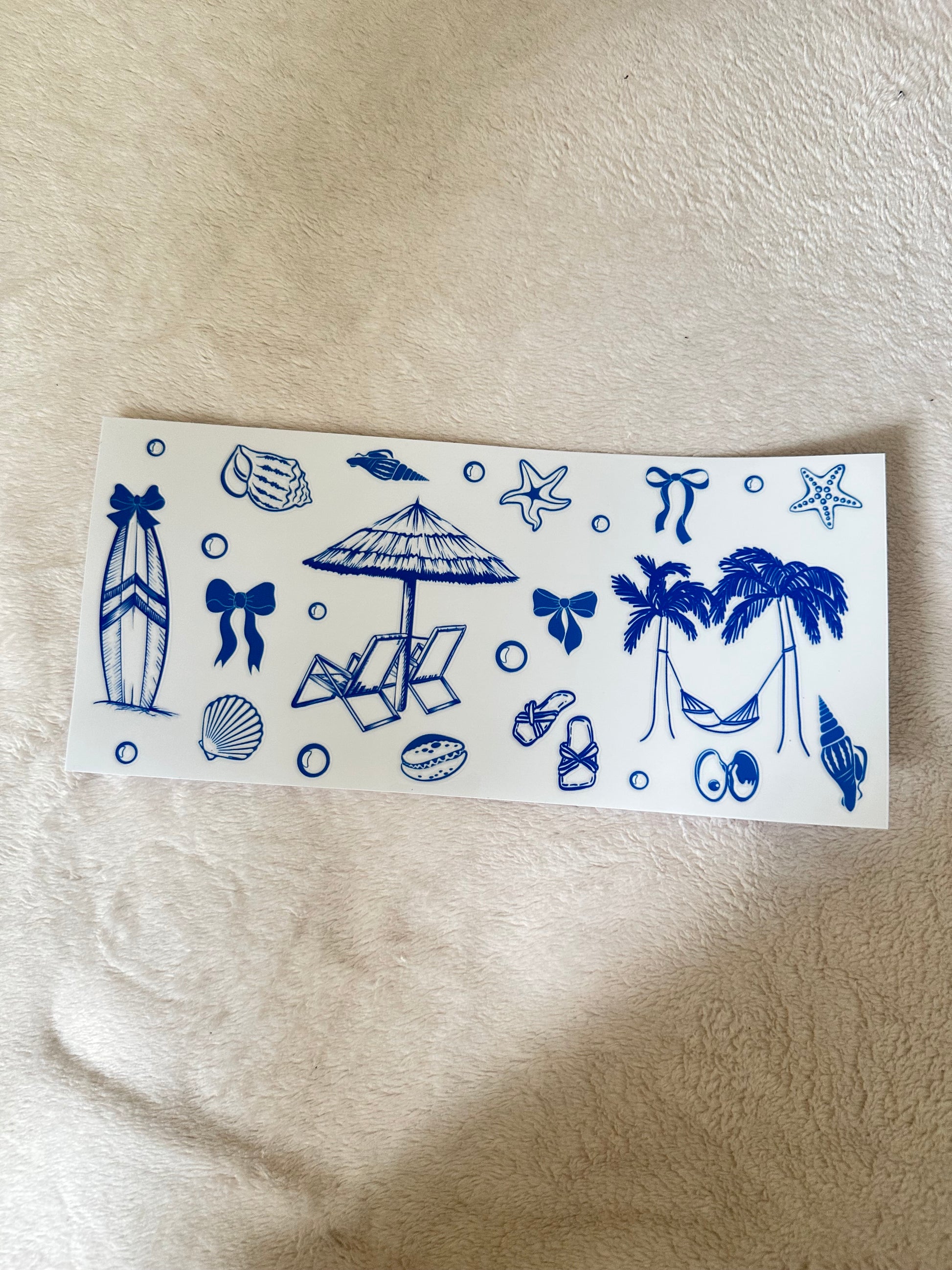 Beach decal