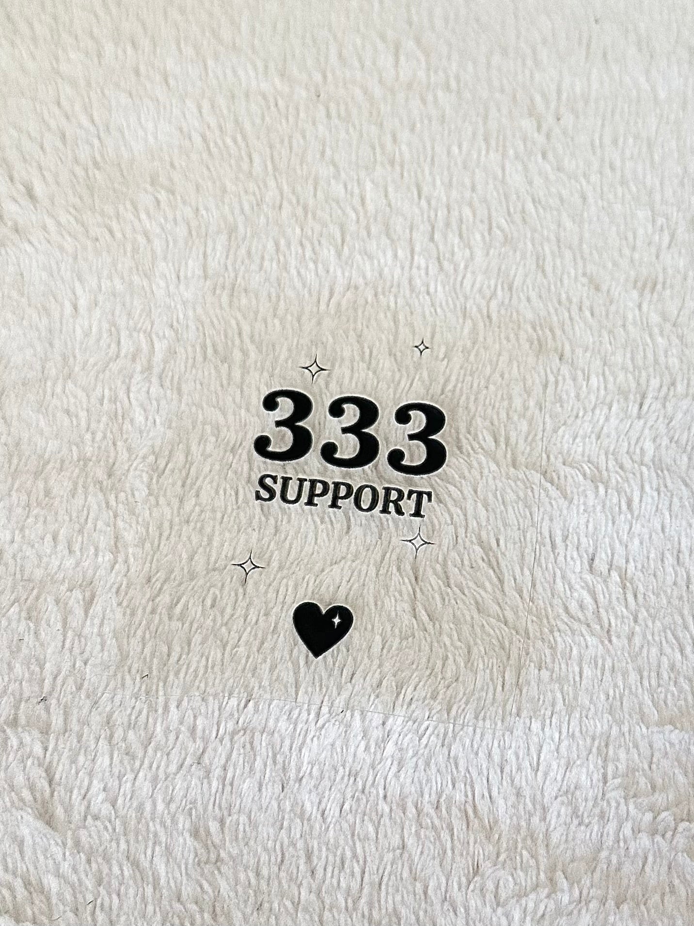 333 angel # decal for keychain ✨