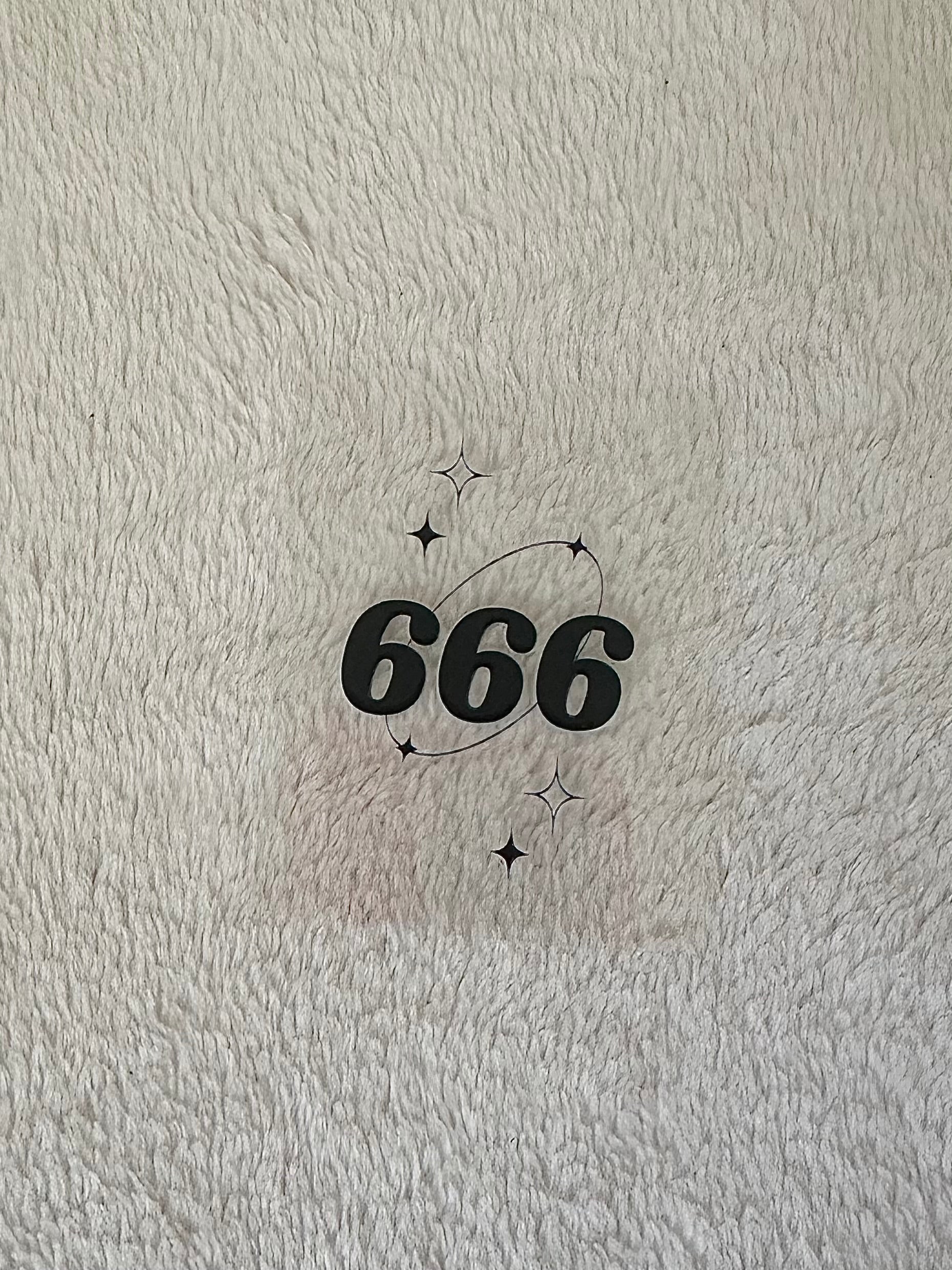 666 angel # decal for keychain ✨