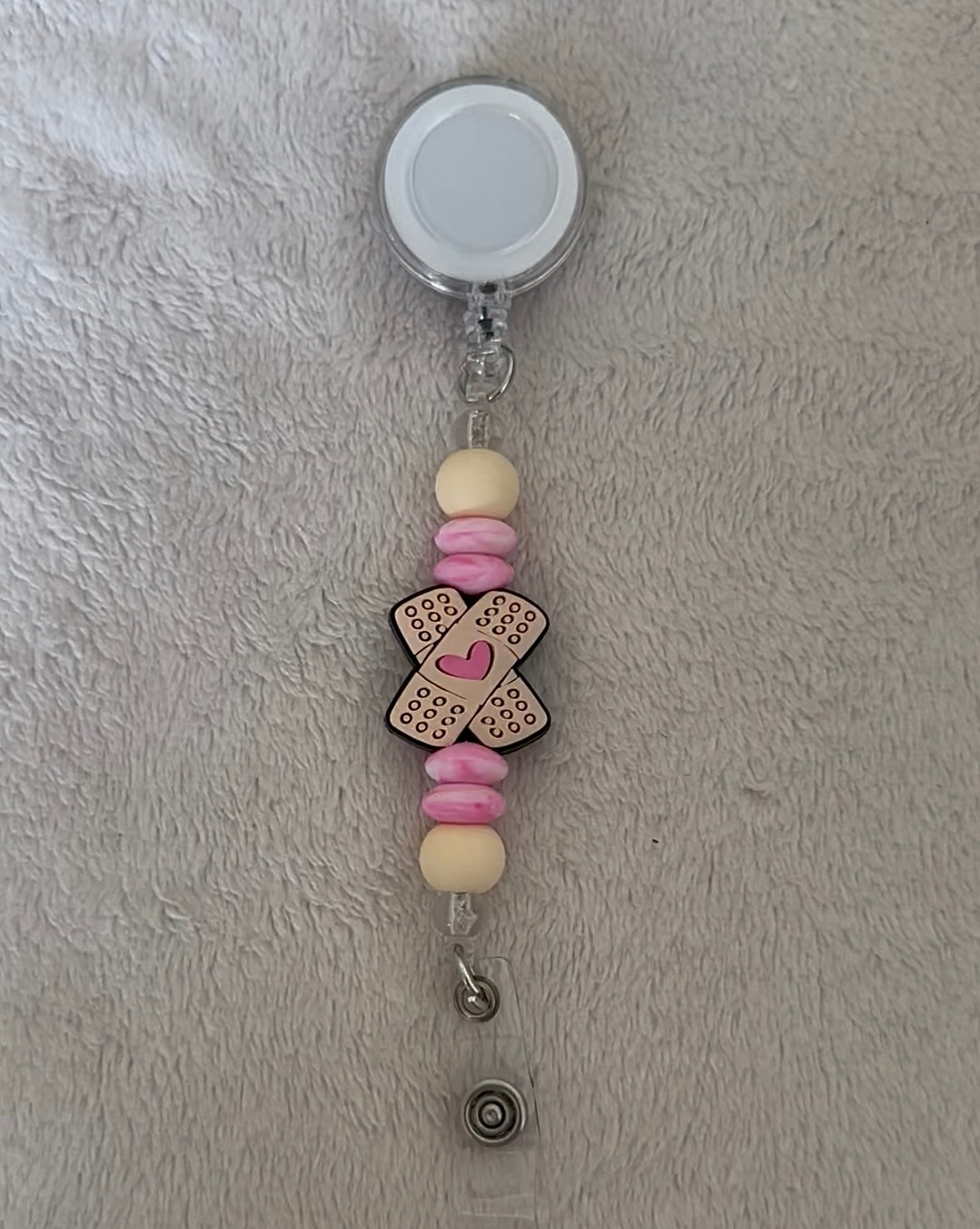 Bandaid 🩹 retractable ID holder