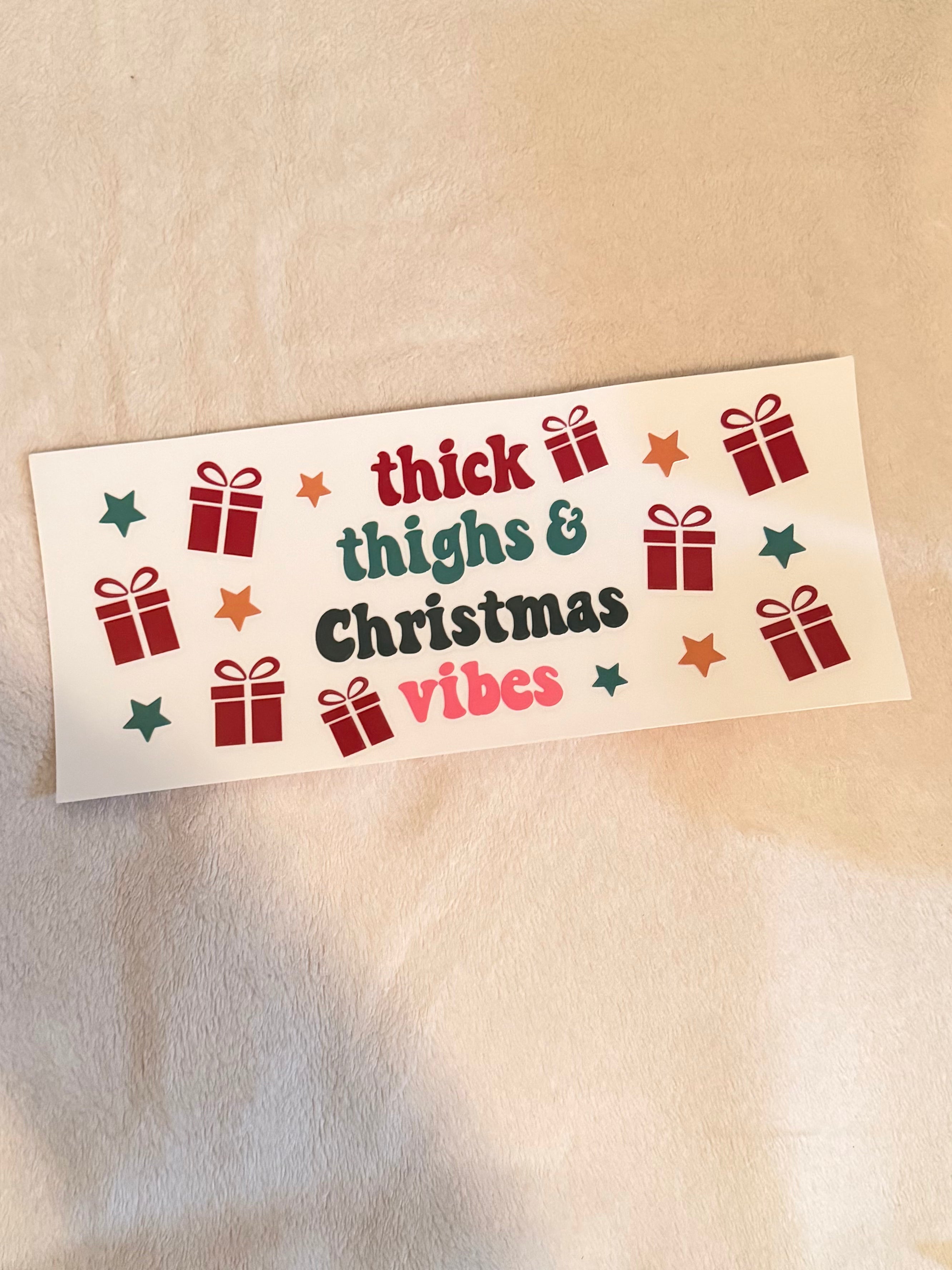 Thick thighs and christmas vibes