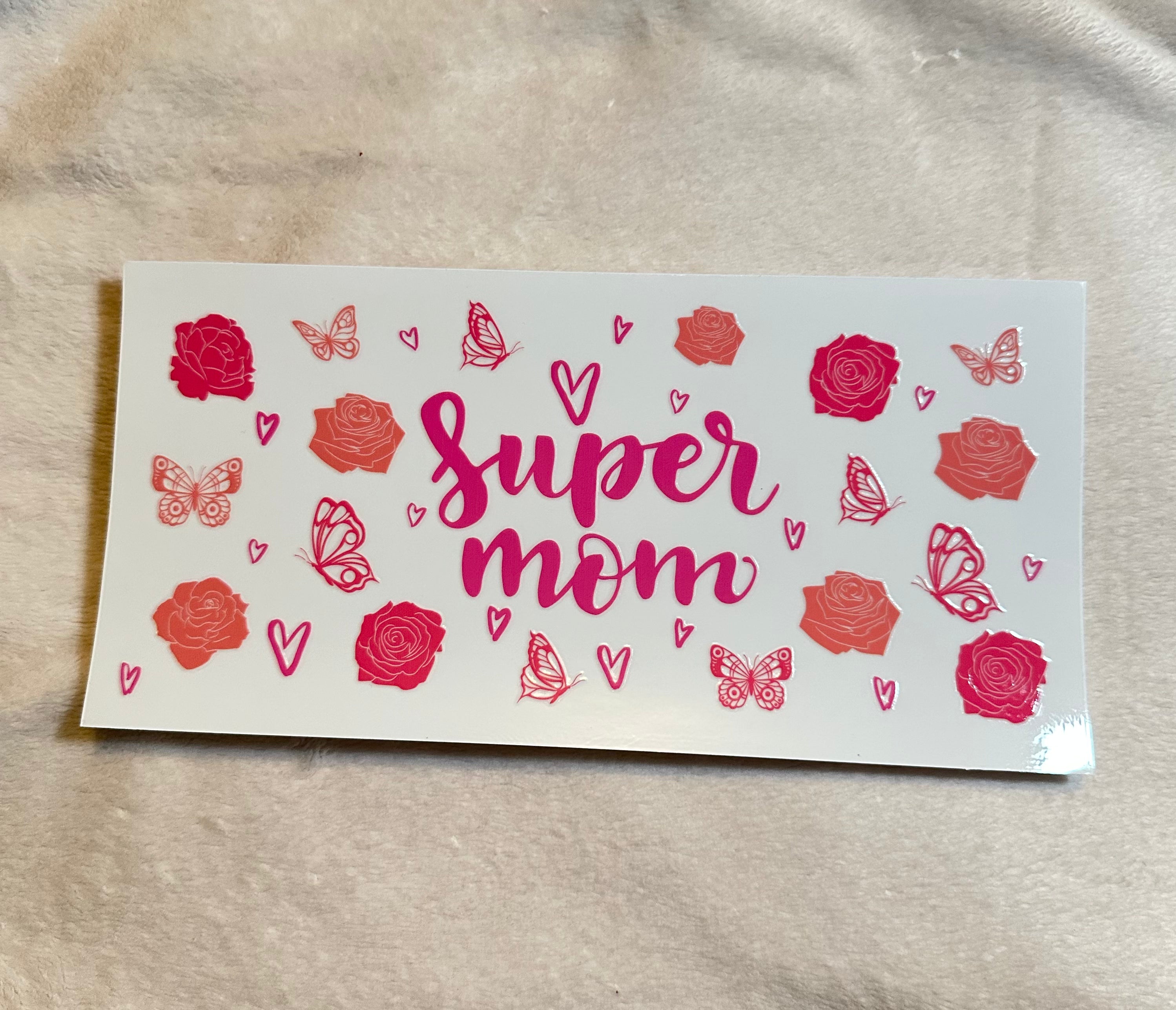 Super mom decal ✨