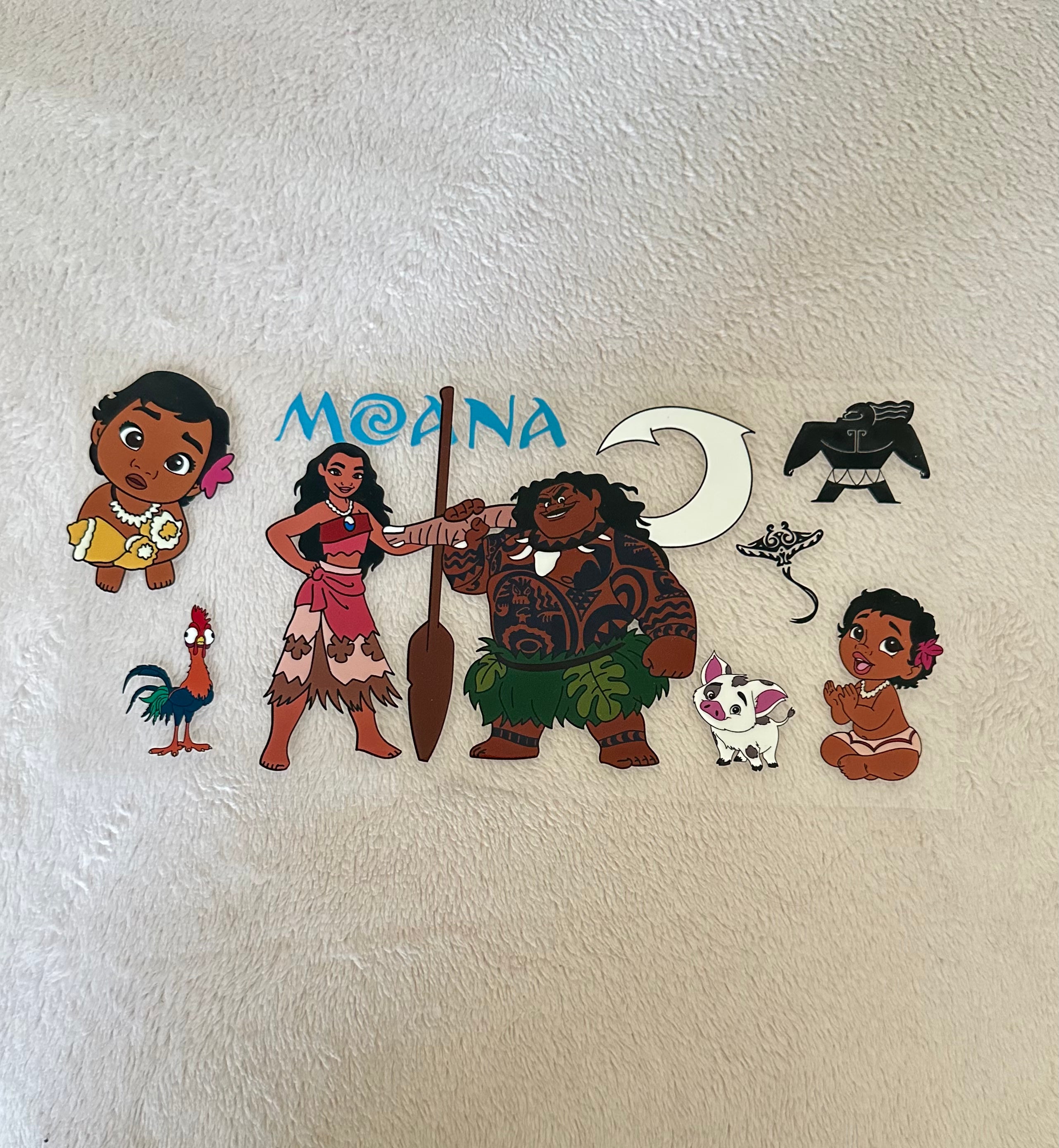 Moana decal for 16oz cup