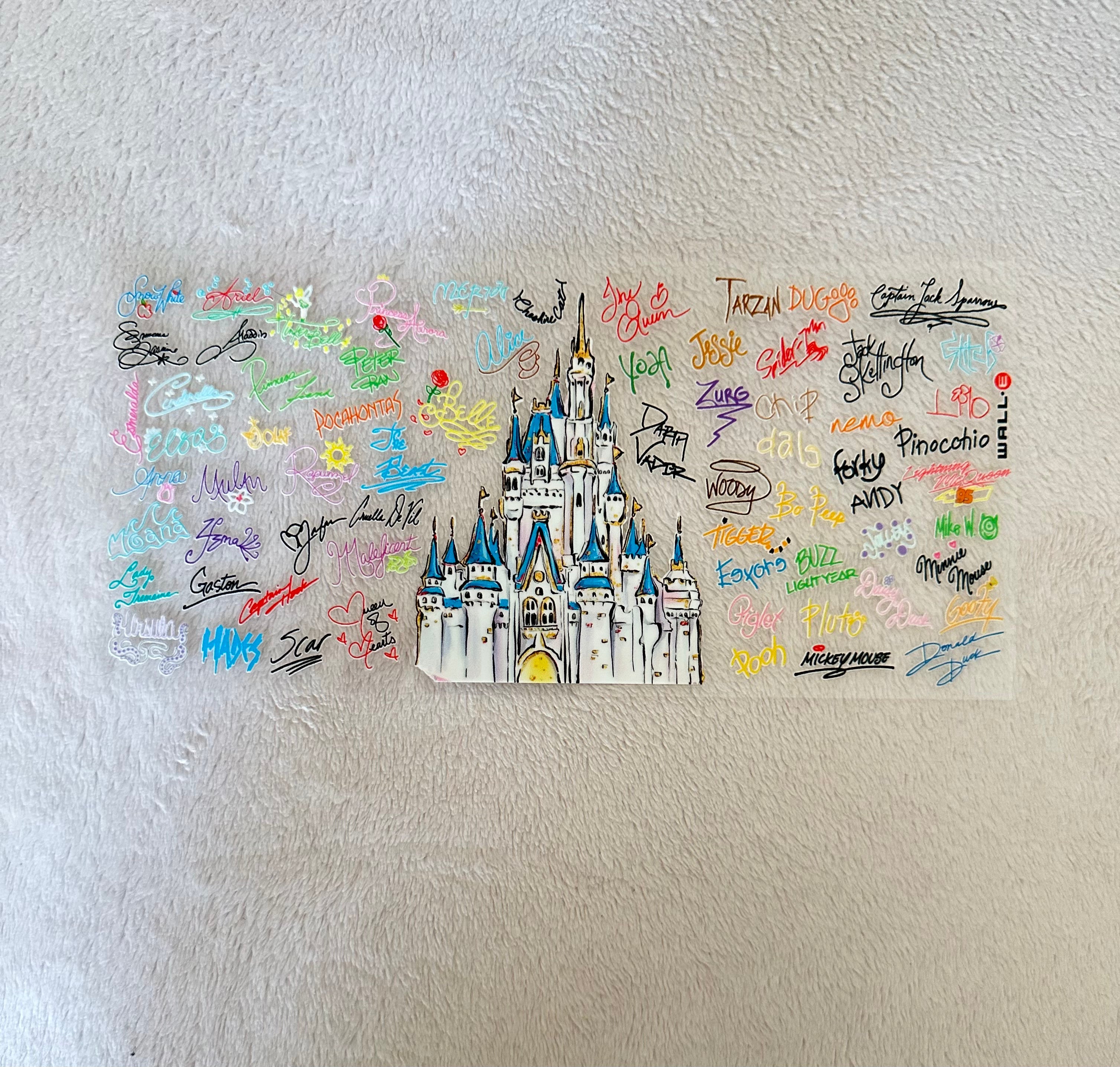 Disney decal for 16oz cup