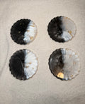 Black marble with gold