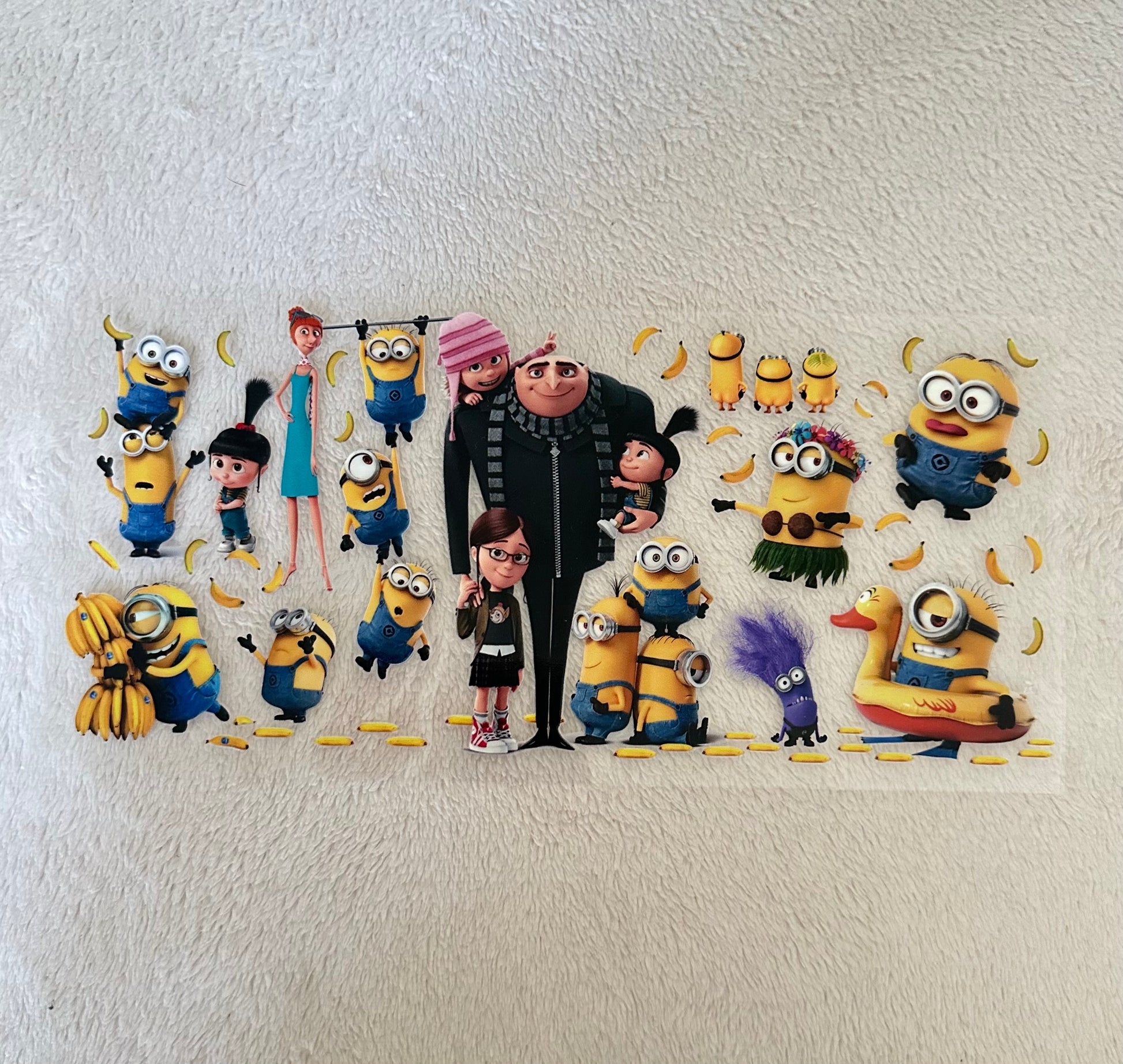 Minions decal for 16oz cup
