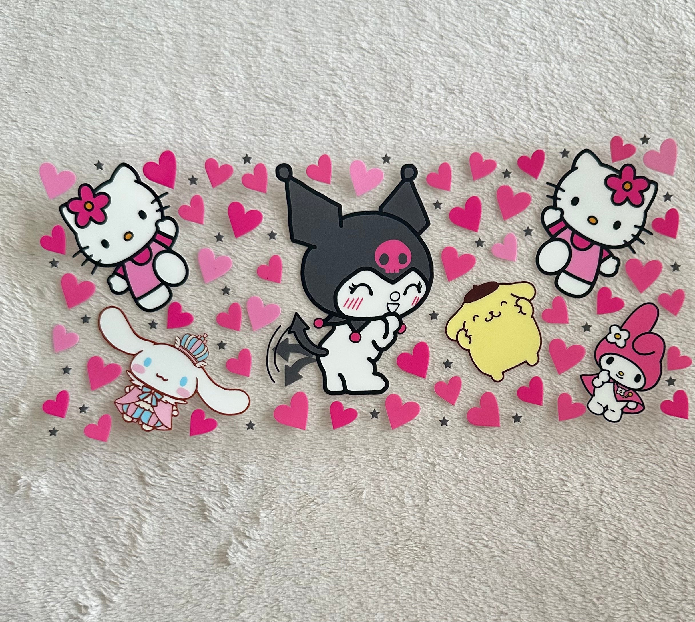 Hello kitty and friends hearts