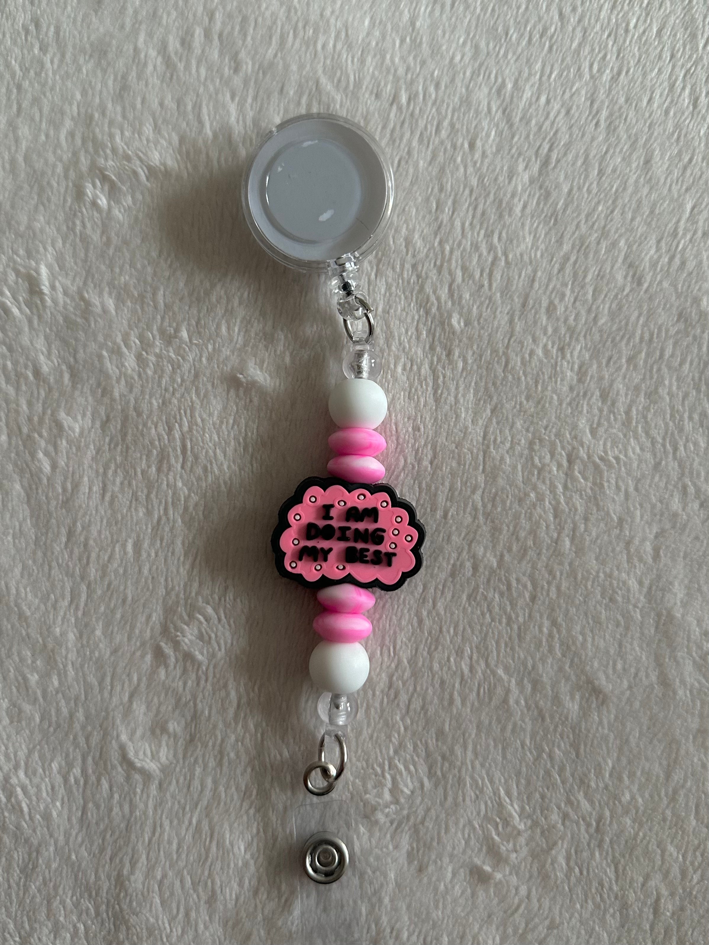 I am doing my best retractable ID holder