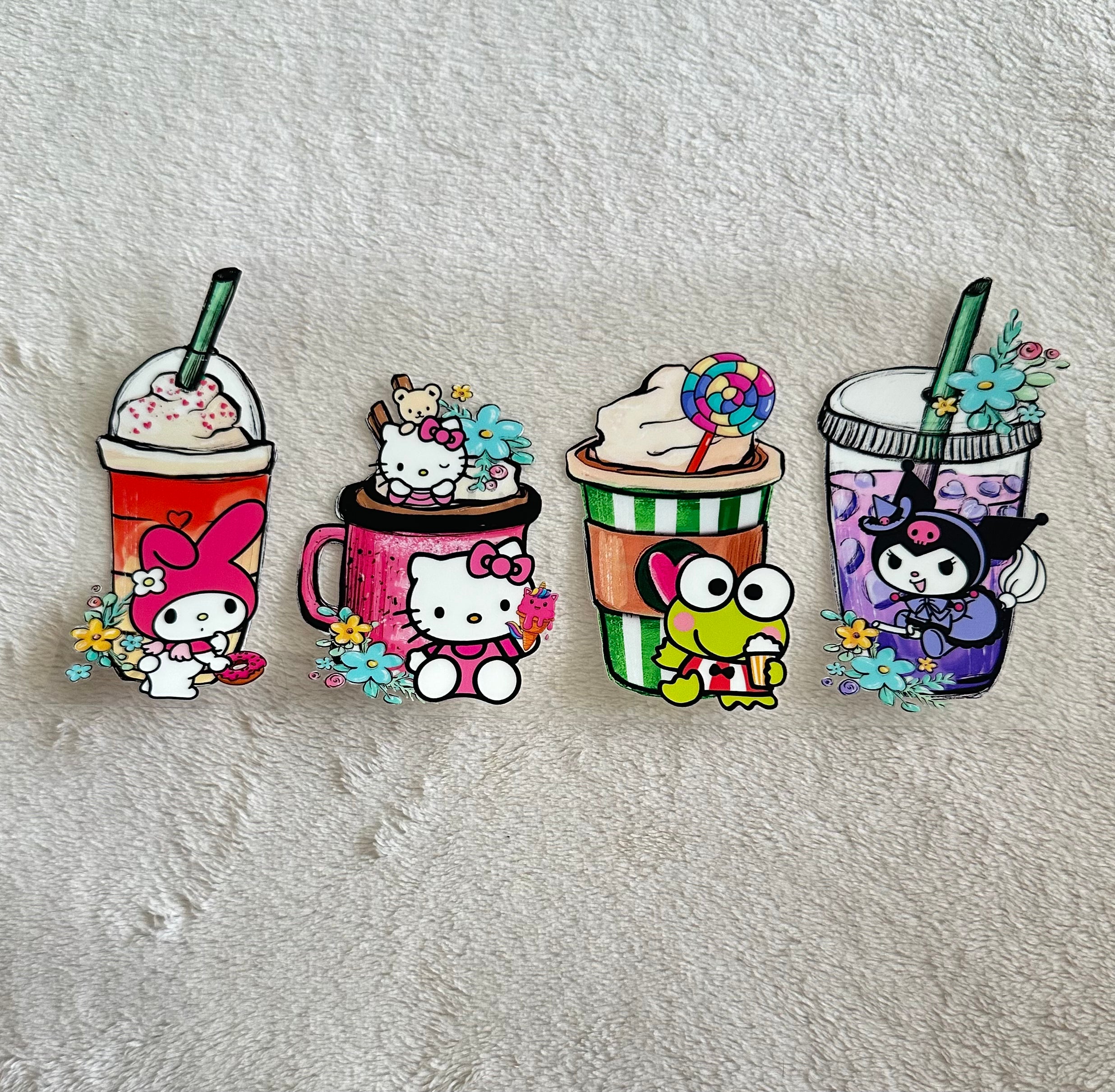 Hello kitty and friends drink
