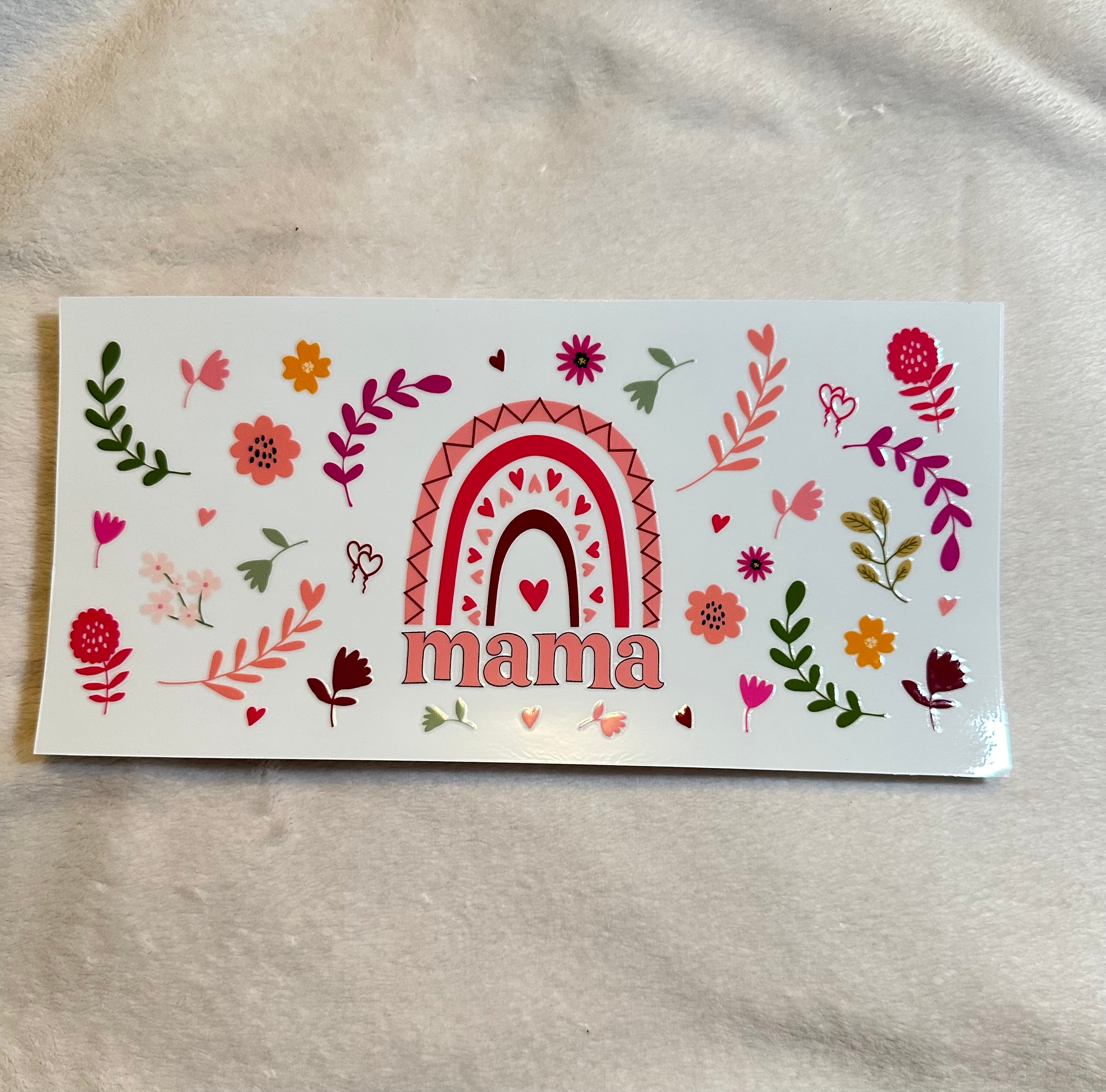 Mama rainbow decal 🌈