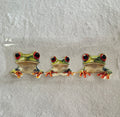 3 frogs