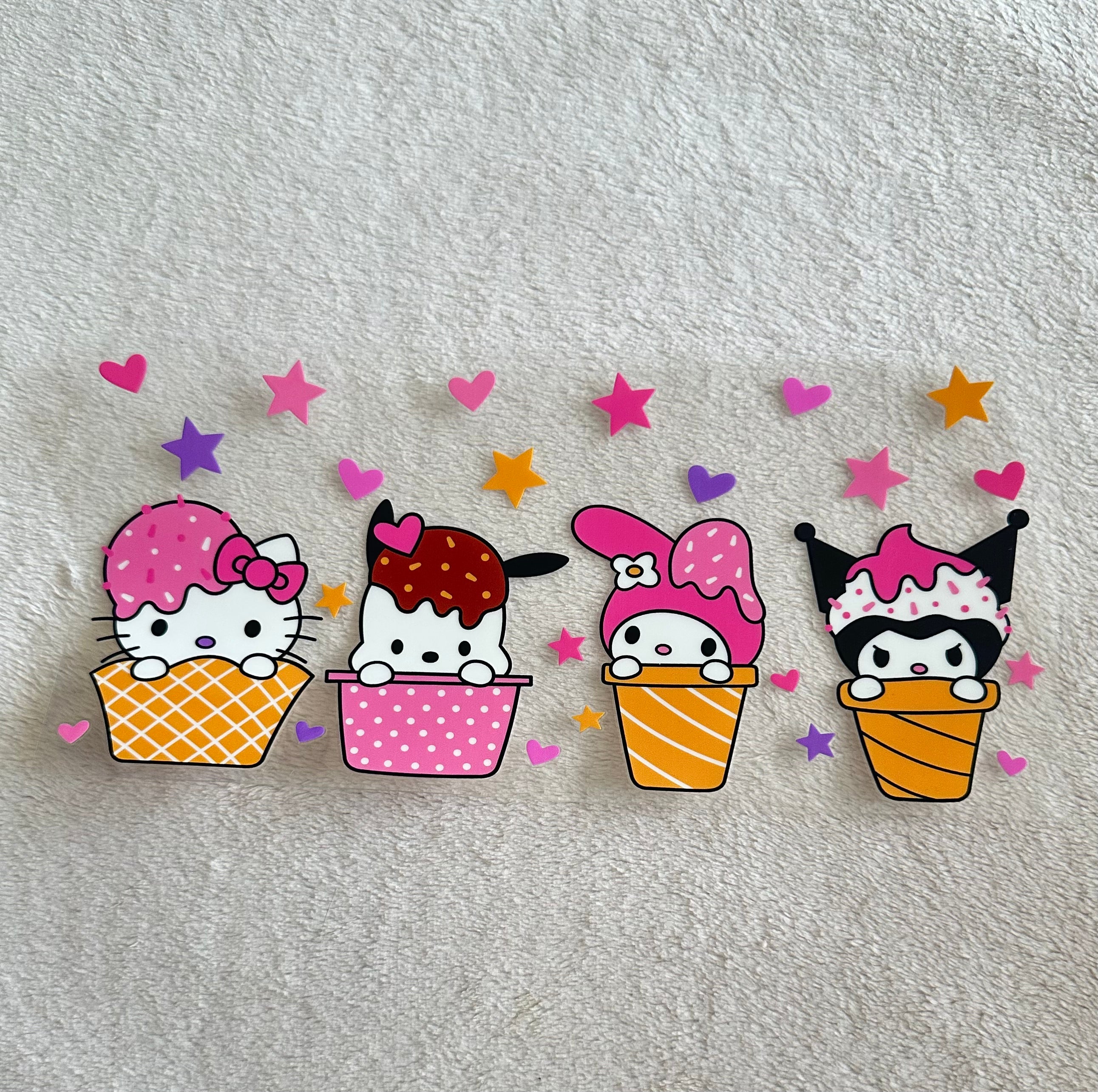 Hello kitty and friends ice cream