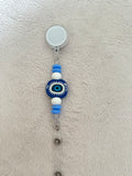 Evil eye retractable ID holder