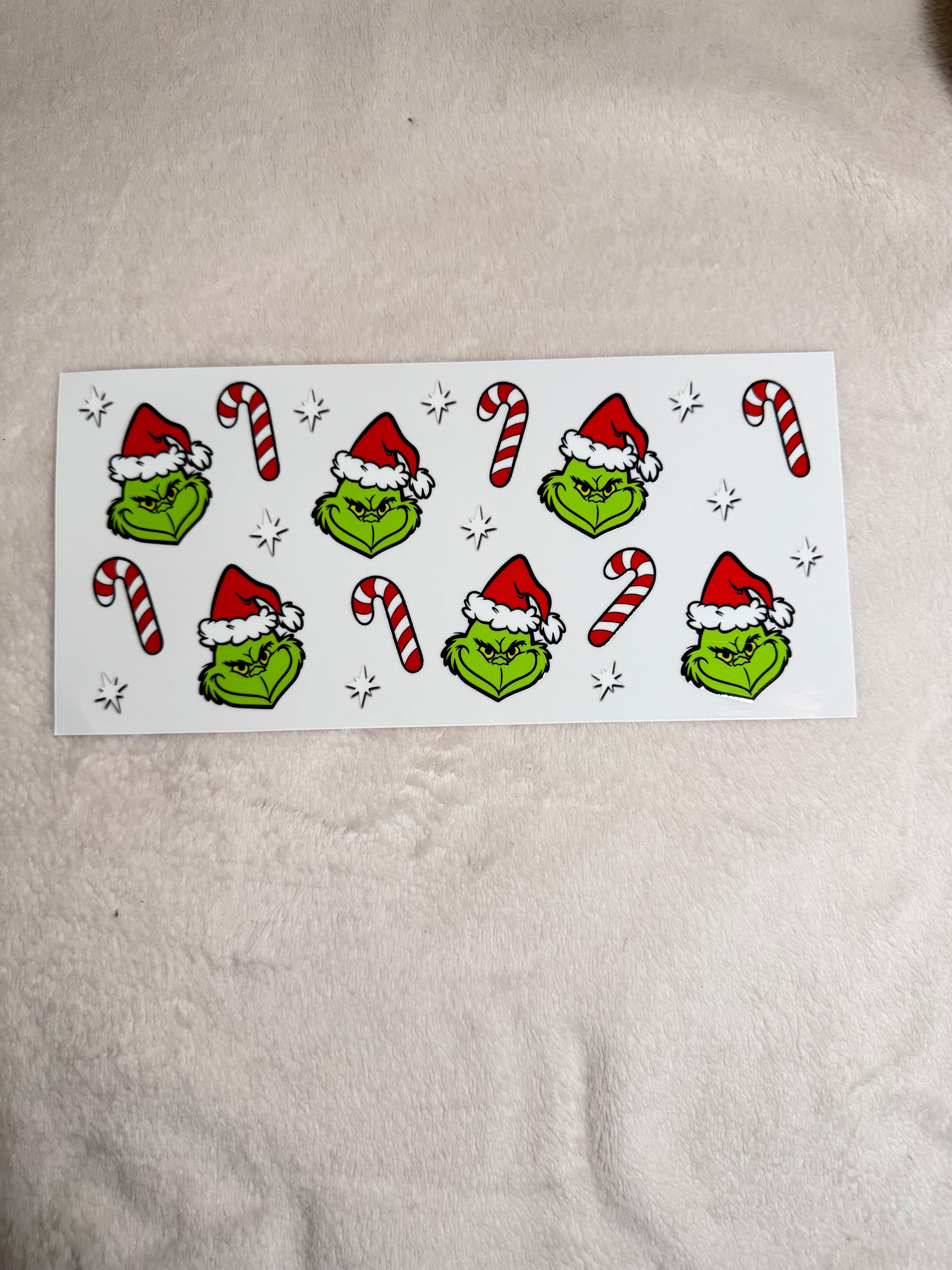 Candy cane grinch