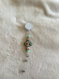 Teacher retractable ID holder