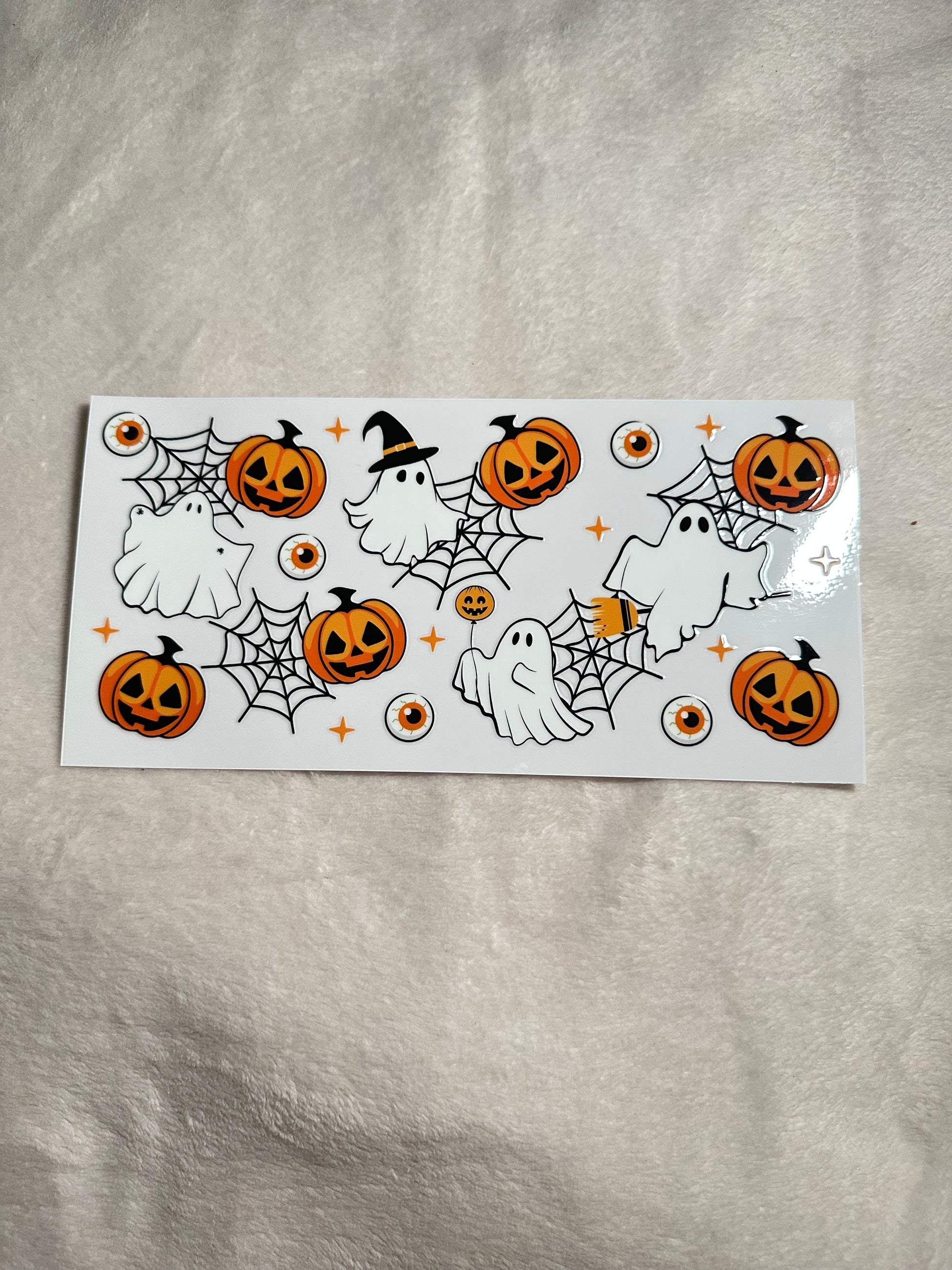 Pumpkin decal