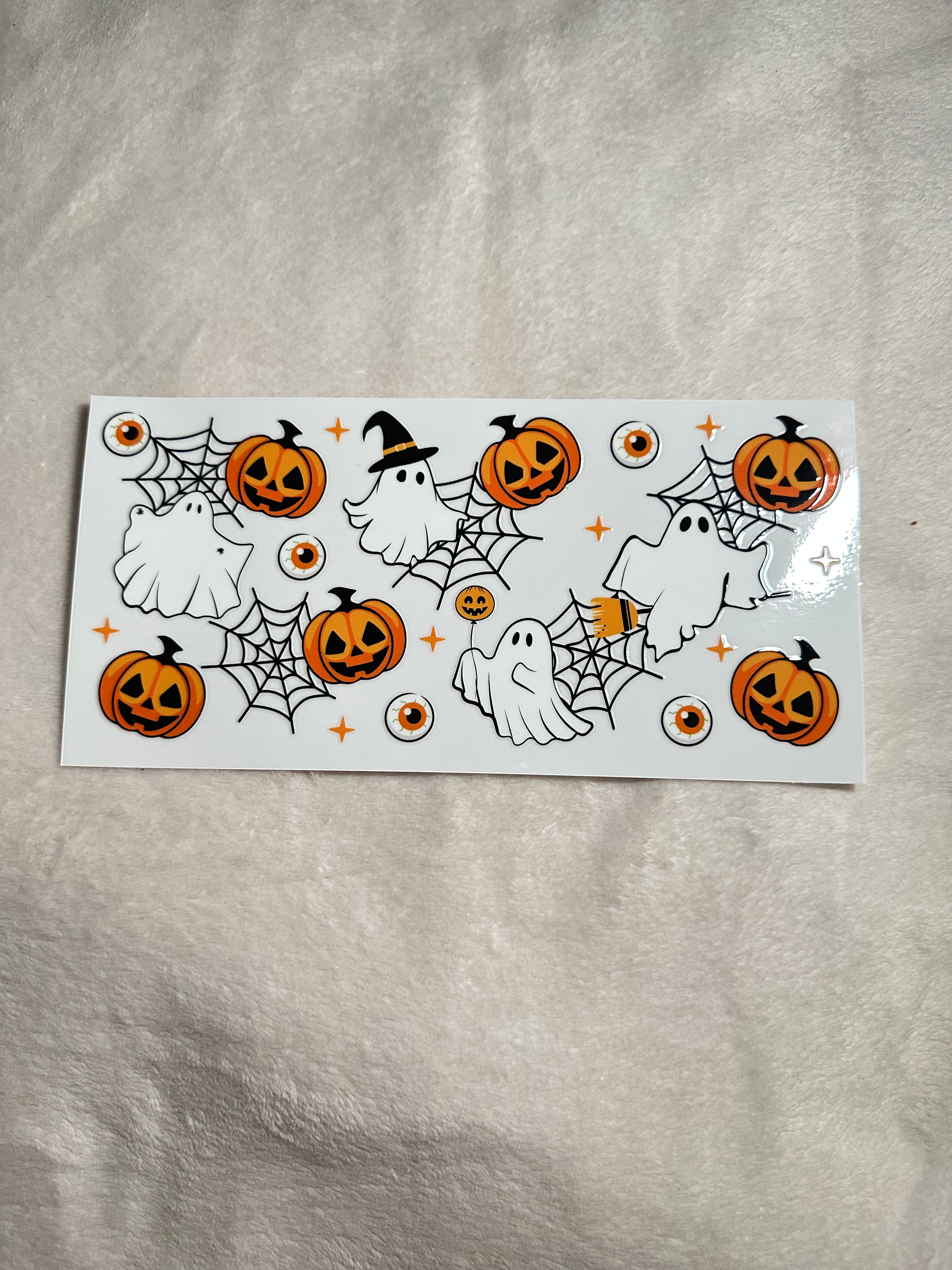 Pumpkin decal