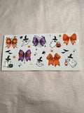 Bow and ghost decal