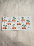 Ghost and skulls decal