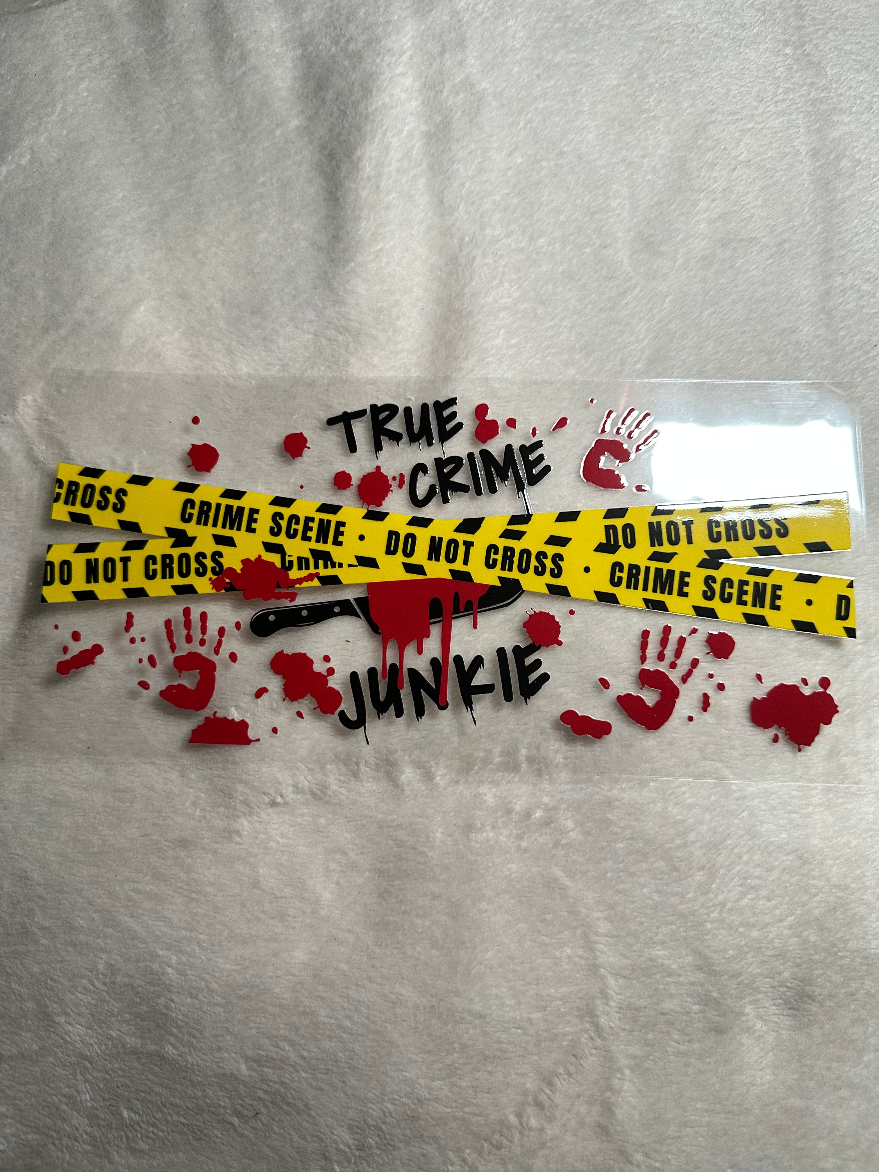 True crime decal