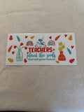 Teacher plant seeds