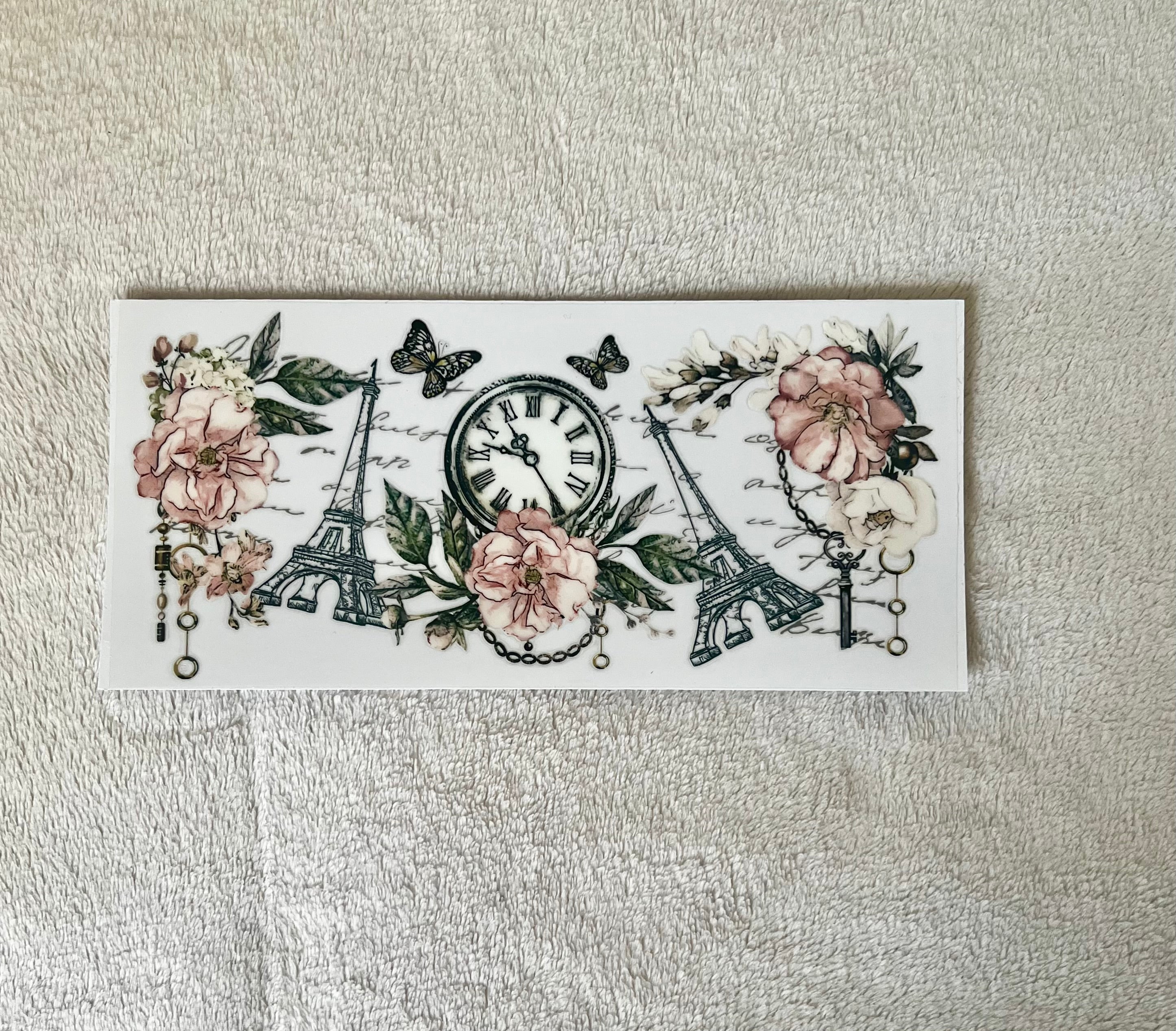 Paris 5 decal for cups