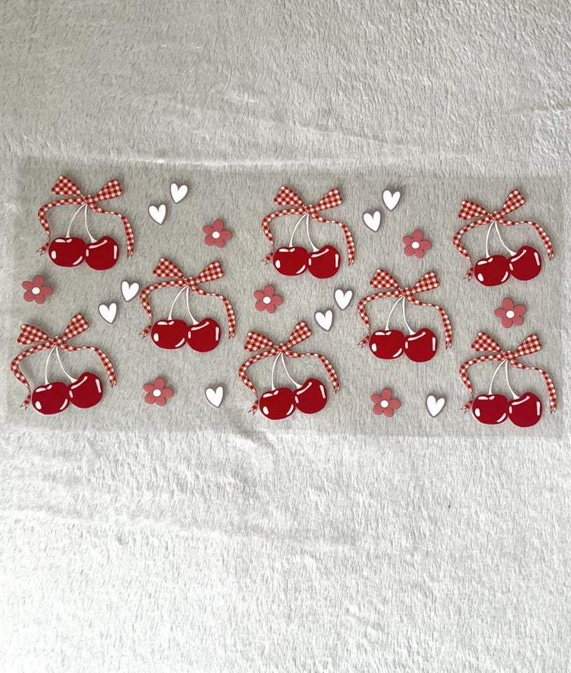 Pink bow decal 8