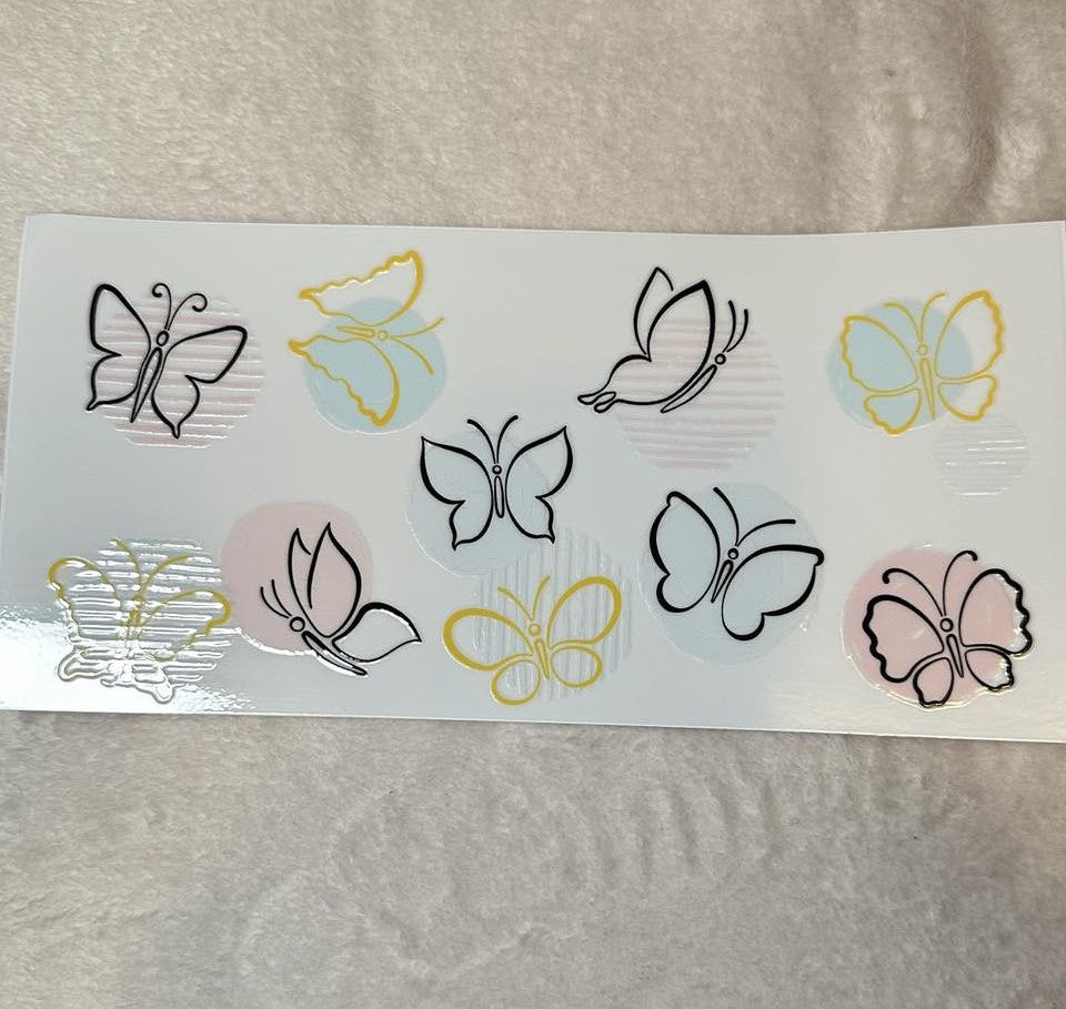 Butterfly decal 1