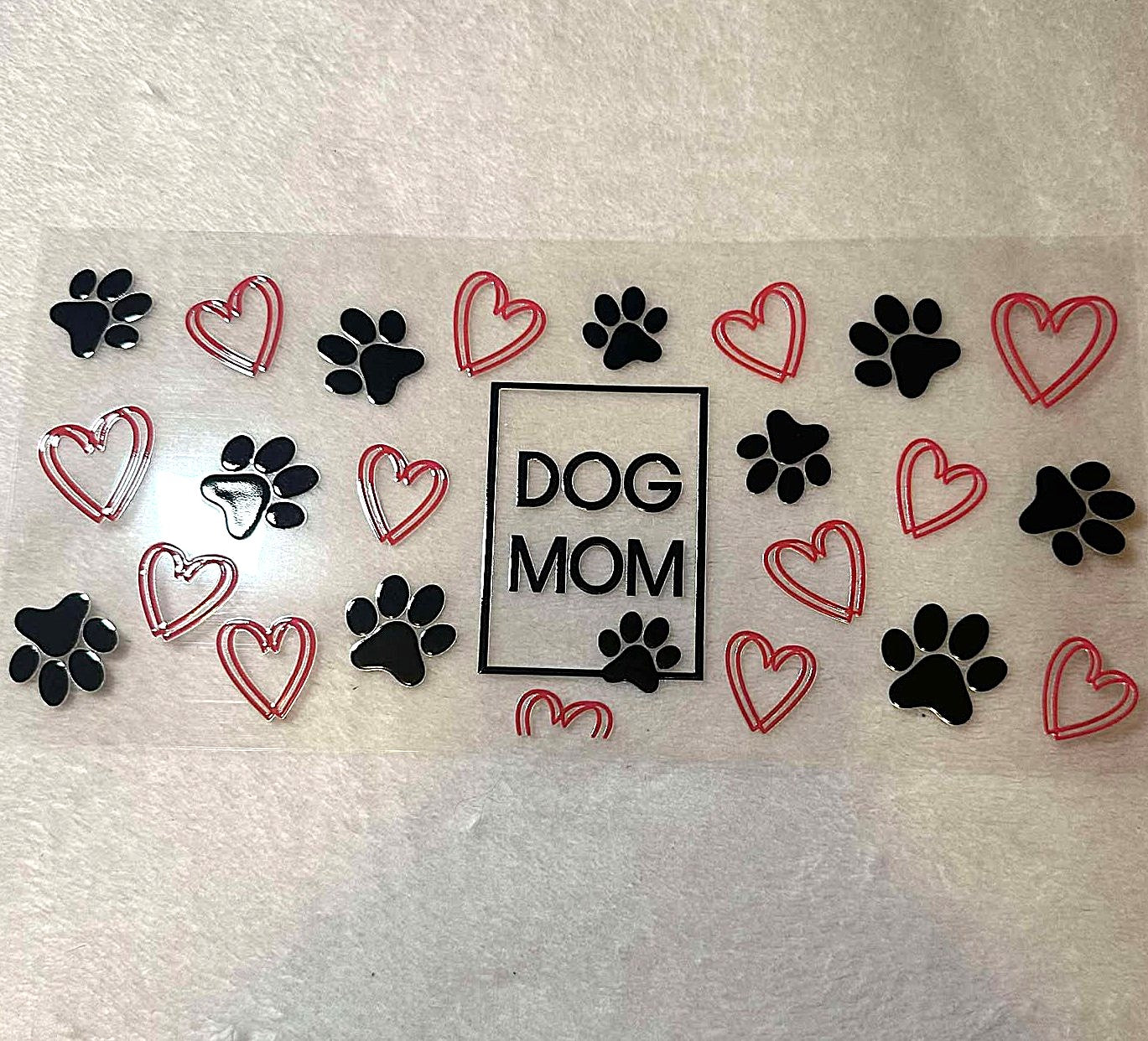 Dog mom decal 5