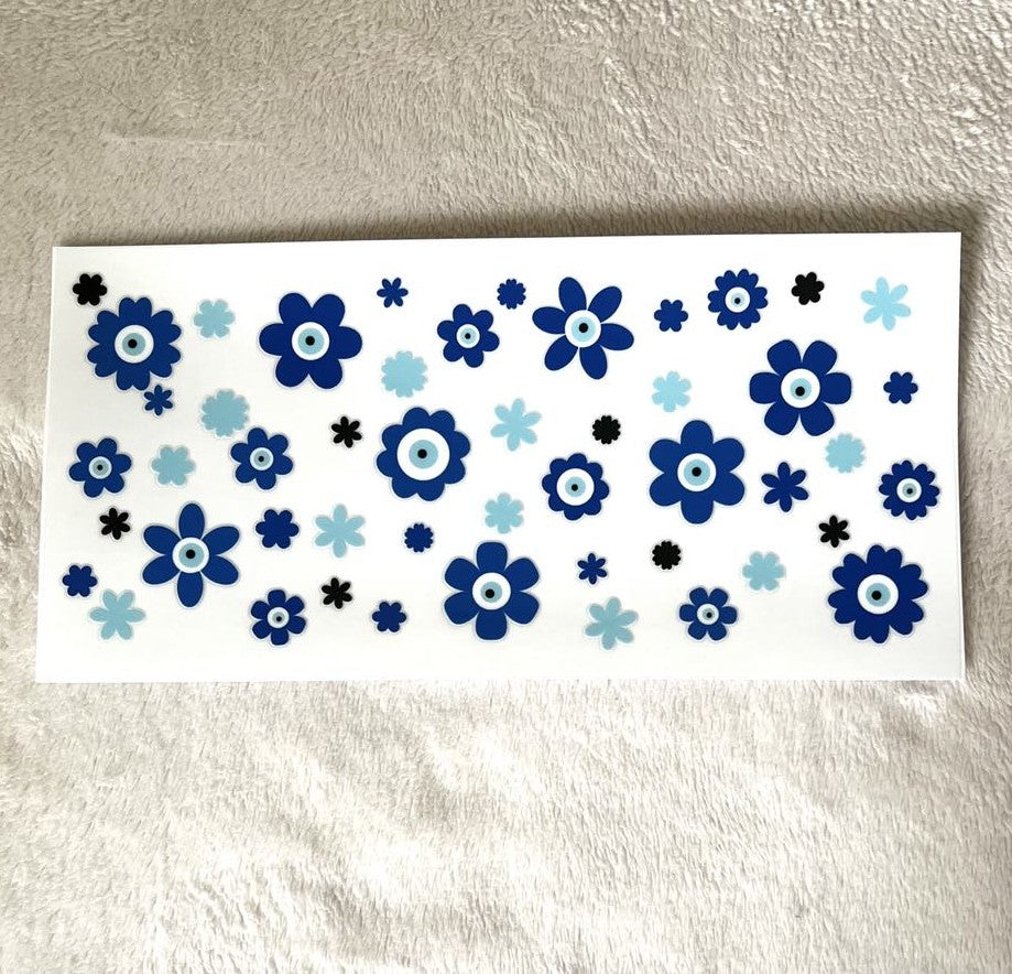 Evil eye decal 2