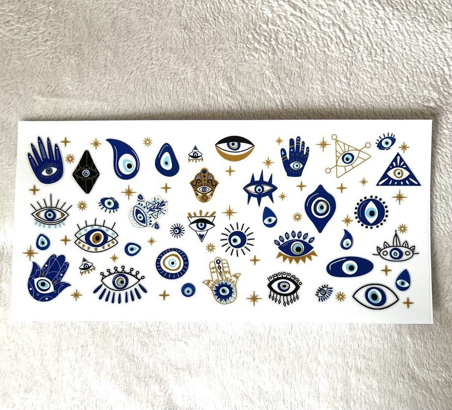 Evil eye decal 3