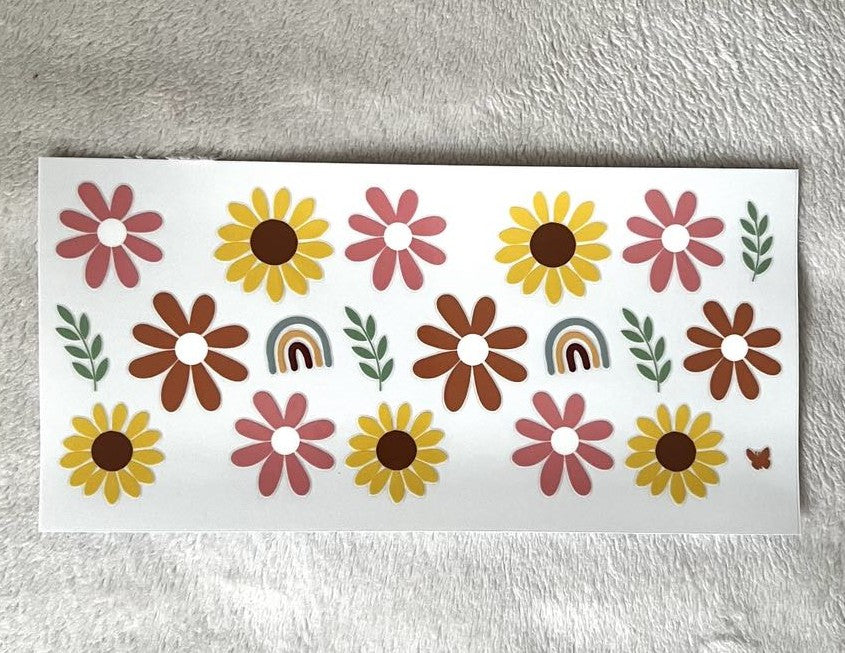 Flower decal 2