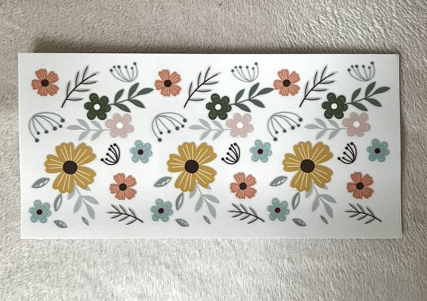 Flower decal 3