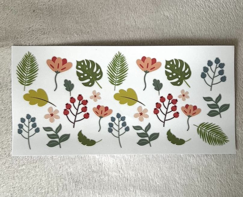 Flower decal 4