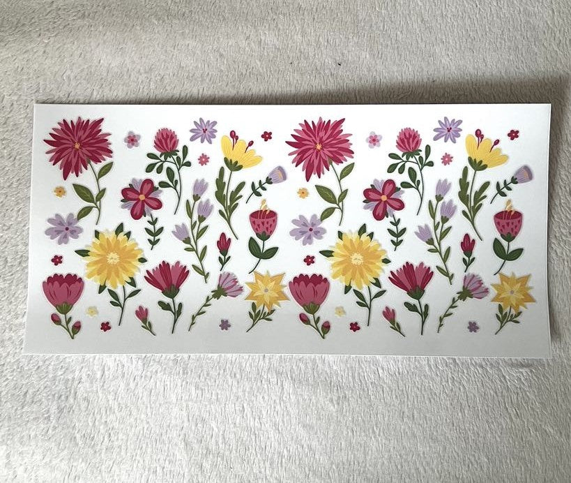 Flower decal 6