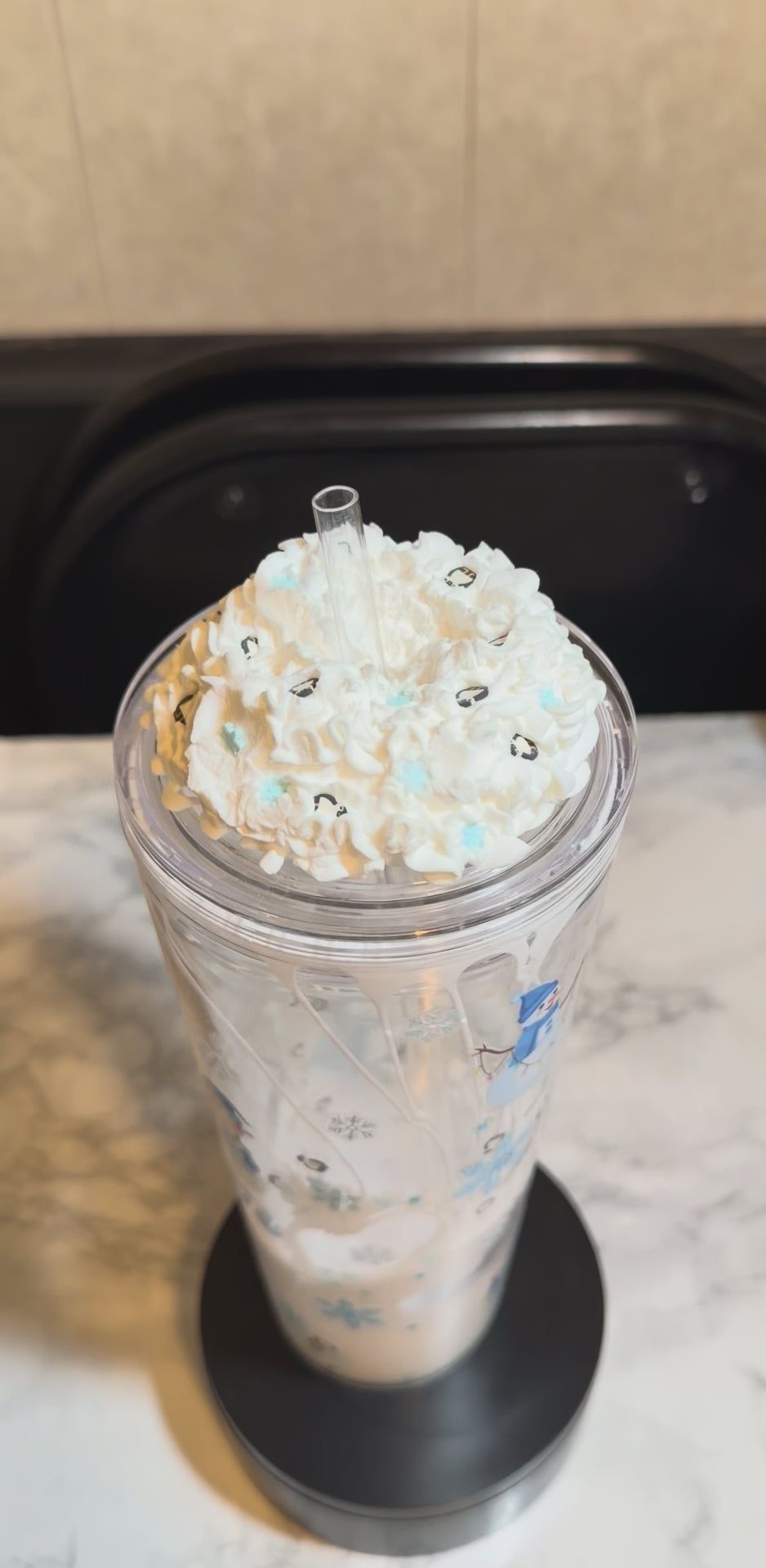 Whipped lid