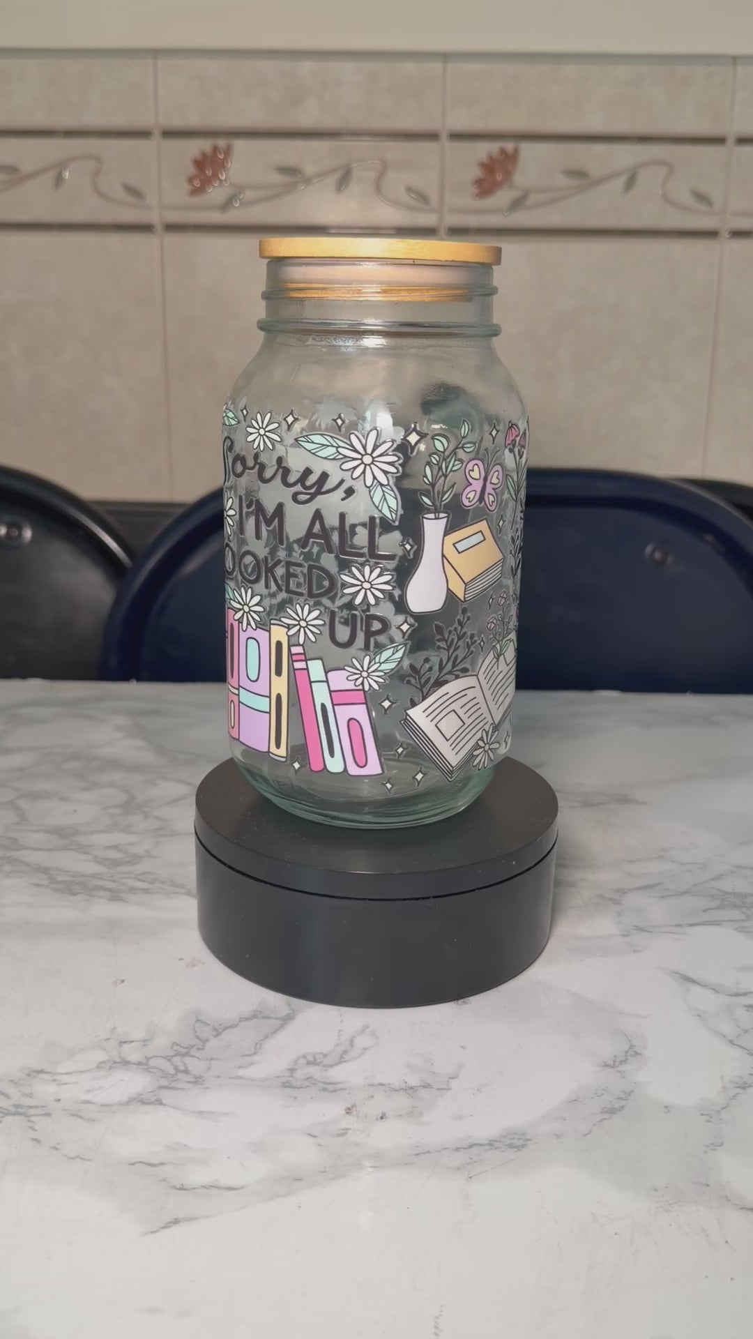 24oz mason jar - DECAL only